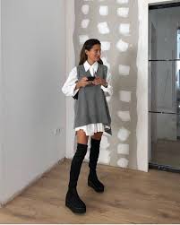 Find Out Where To Get The Jacket White Shirt Outfits Striped Blazer Outfit White Dress Boots Popular dress with jumper of good quality and at affordable prices you can buy on aliexpress. white shirt outfits