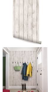 Wood White Peel And Stick Wallpaper Stick On Wood Wall Decor Home Diy