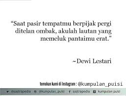 Puisi Pendek Kumpulan Puisi Dewi Lestari Kata Kata Indah Puisi Kutipan Terbaik