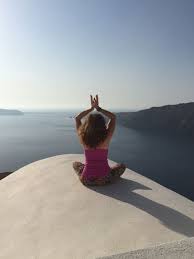 Pin By Daily Downward Dog On Greece Yoga Retreat Santosha In Santorini Santorini Greece Yoga Retreat Santorini