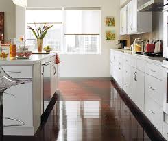 white slab kitchen cabinets homecrest