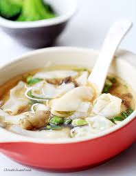Vegetarian Wonton Soup China Sichuan Food Vegetarian Wonton Soup Recipe Vegetarian Wonton Food