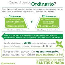Tiempo Ordinario Tiempo Ordinario Ensenanza Religiosa Catecismo