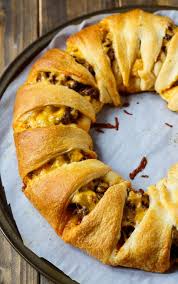 Taco Ring Spicy Southern Kitchen Recipe Crescent Recipes Food Mexican Food Recipes
