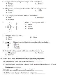 Indikator Soal Ips Kelas 3 Semester 1 Dan Kunci Jawaban Ilmusosial Id