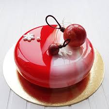 Mirror glaze is the impressive and seemingly effortless technique used to decorate mousse cakes, entremets, and pastries. Pin Auf Conny