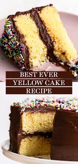 Best Yellow Cake Recipe Yellow Cake Recipe Cake Mix Recipes Homemade Yellow Cake Mix Recipes