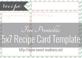 Freebie On Friday Recipe Card Template Recipe Cards Template Recipe Cards Cards
