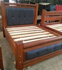 Brown Velvet Mahogany Bed Beds Delivery Kenya Each bed frame is made from authentic birch wood which is commonly used in furniture making. brown velvet mahogany bed