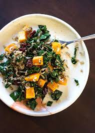 Vegan Wild Rice And Butternut Squash Salad With Maple Dressing Recipe Clean Eating Recipes Recipes Wild Rice Recipes