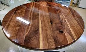 Round Walnut Table Top 364248 Solid Etsy Walnut Table Top Round Wood Table Walnut Table