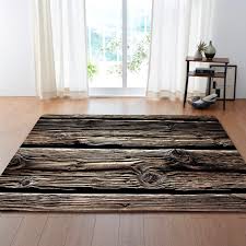 Wood Patterned Foam Rug Patterned Carpet Living Room Carpet Vintage Living Room