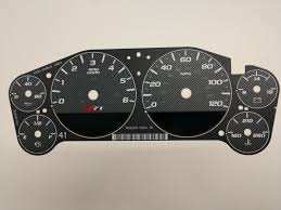 Carbon Fiber Gauge Face Overlay For 2007 2013 Gm Truck And Suv Clusters Z71 New 2013 Chevy Silverado Gm Trucks Chevy Silverado