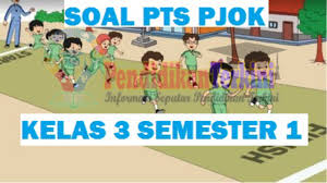 Soal Pts Pjok Kelas 3 Sd Mi Semester 1 K13 Dan Kunci Jawaban Pendidikanterkini