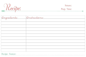 Pretty Unpretentious Free Printable Recipe Cards Recipe Cards Printable Free Recipe Cards Template Printable Recipe Cards