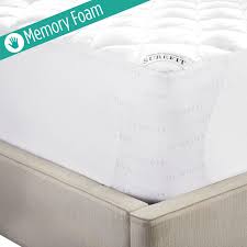Sure Fit Memory Foam Mattress Pad Foam Mattress Pad Memory Foam Mattress Pad Waterproof Mattress Pad