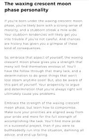For Those Born Under The Waxing Crescent Moon Crescent Moon Love Your Life Astrology Numerology