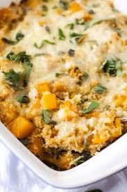 Butternut Squash Quinoa Casserole Recipe Butternut Squash Quinoa Recipes Vegetarian Dishes