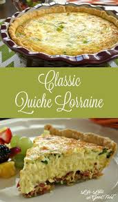 Classic Quiche Lorraine Life Love And Good Food Quiche Lorraine Recipe Recipes Breakfast Brunch Recipes