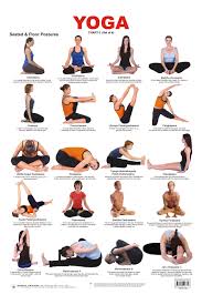 Yoga Chart Seated And Floor Postures Thank U For Reading Also Dont Forget And Share My Review About One O Yoga Chart Seated Yoga Poses Yoga For Beginners