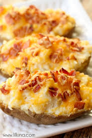 Twice Baked Potatoes Recipes Food Cooking