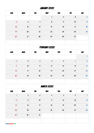 That way you can mix and match designs for the whole year and keep things fun and fresh! January February March 2021 Three Month Calendar No M21bd6 Free 2020 And 2021 Calendar Printable Monthly And Yearly