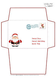 Follow the same process as for the letter and print out our envelope template. Printable Letter To Santa Claus Envelope Template Cute Santa Stamp 9 Christmas Envelope Template Christmas Lettering Christmas Envelopes