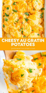 Cheesy Scalloped Potatoes Au Gratin Potatoes Yellowblissroad Com Recipe In 2020 Cheesy Scalloped Potatoes Recipe Scalloped Potatoes Cheesy Easy Cheesy Scalloped Potatoes
