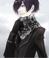 Her hair is gray not black. Pin On Anime Guys