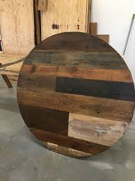 Round Dining Table Table Top Wood Variety Reclaimed Wood Plank Table Round Wood Table Plank Table Round Wood Coffee Table