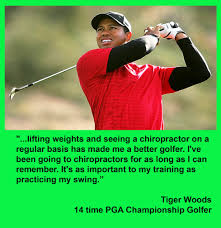 Tiger Woods Chiropractic Chiropractors Chiropractic Therapy