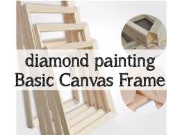 Basic Wooden Frame For Diamond Painting Paint With Diamonds Etsy In 2021 Diamond Painting Painting Frames Diamond Paint