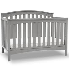 Delta Children Waverly 6 In 1 Convertible Crib Grey Walmart Com Walmart Com In 2020 Delta Children Convertible Crib Full Size Metal Bed Frame