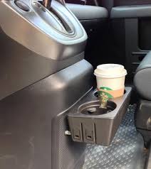 Added Rugged Cupholder To Center Cover Below Dash Honda Element Owners Club Forum Honda Element Honda Element Camping Honda Element Accessories