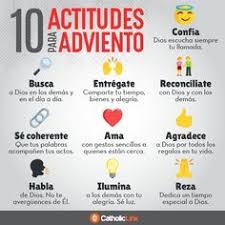 Infografia 10 Actitudes Para Vivir El Adviento Advent Prayers Catholic Christmas Advent Catholic