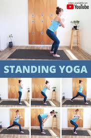 10 Minute Standing Yoga Sequence Wrist Free No Hands Yoga Flow Class For Beginners Video In 2020 Standing Yoga Yoga Sequences Yoga Flow