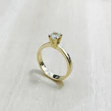 Br Joias Br Joias Anel Solitario Em Ouro 18k Diamante Anel De Diamante Anel Solitario Ouro Joias Lindas