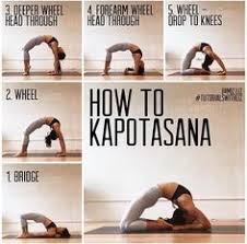How To Progress Into Kapotasana Pigeon Pose Advanced Backbends Easy Yoga Workouts Yoga Tshirt Kapotasana