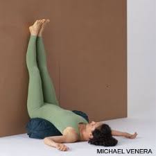 Legs Up The Wall Pose Viparita Karani Yoga Pose Legs Up The Wall Fitness Tips Stay In Shape