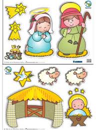 El Mundo De Los Maravillosos Bajitos Educacion Inicial Afiche Nacimiento Recortable Grande Pintura Navidena Navidad Ninos Manualidades Navidad