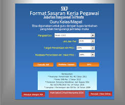 Skp Kenaikan Pangkat Guru 2016 Versi Lengkap Sesuai Bkn Microsoft Excel Learn English Microsoft