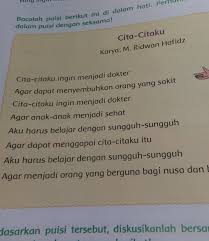 Contoh Pantun Cita Cita Menjadi Dokter Contoh Soal Pelajaran Puisi Dan Pidato Populer