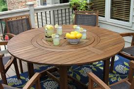 Eucalyptus Lazy Susan Large Round Dining Table Round Outdoor Dining Table Round Patio Table Outdoor Dining Table