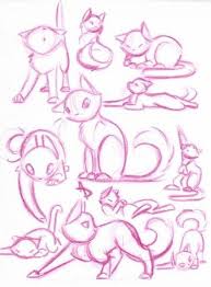 49 Trendy Drawing Cat Poses Design Reference Animal Drawings Drawings Design Reference