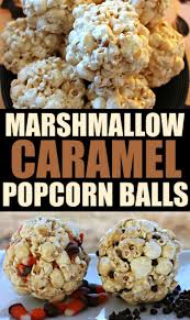Marshmallow Caramel Popcorn Balls Rose Bakes Recipe Marshmallow Caramel Popcorn Caramel Popcorn Balls Popcorn Balls