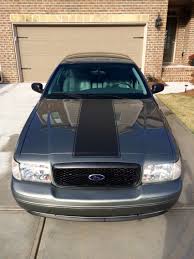My 2003 Ford Crown Victoria 4 6l Sohc V 8 K N Cai Custom Duel Exhaust Police Interceptor Grill Mercury Marauder Style Re Mercury Marauder Hood Stripe Ford