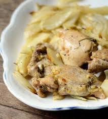 Recipe Roasted Chicken Thighs With Fennel Lemon Radish Recipes Chicken Recipes Recipes