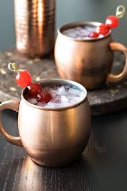 Very Cherry Moscow Mule Cherry Vodka Mule Recipe Cherry Drink