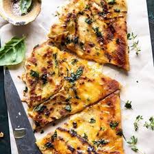 Garlic Naan Grilled Cheese The Best Thing You Can Do With Your Leftover Naan Bread It S Garlicky And Buttery On The Outside Full Of Garlic Naan Food Recipes