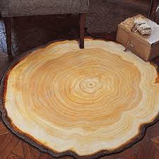 Wolala Home Modern Rural Style Creative Tree Rings Desig Https Www Amazon Com Dp B01g19kcf Log Home Decorating Nordic Interior Design Rugs In Living Room